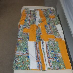 BNWOT Tory Burch Printed Silk pants  In Something Wild Stripe size 10